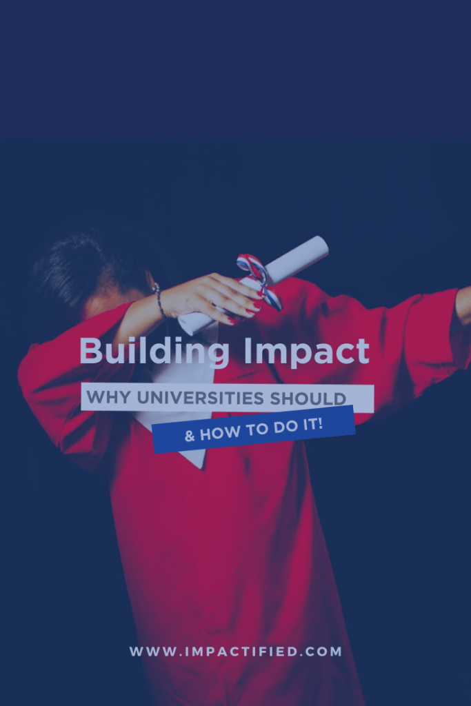impact for universities and non profits