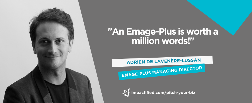 Interview Adrien de Lavenère-Lussan an emage plus is worth a million words