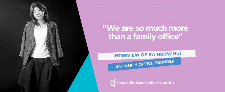 interview de rainbow hui fondateur de jia family office hong kong -