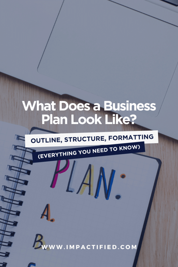 business plan outline business plan format what does a business plan look like