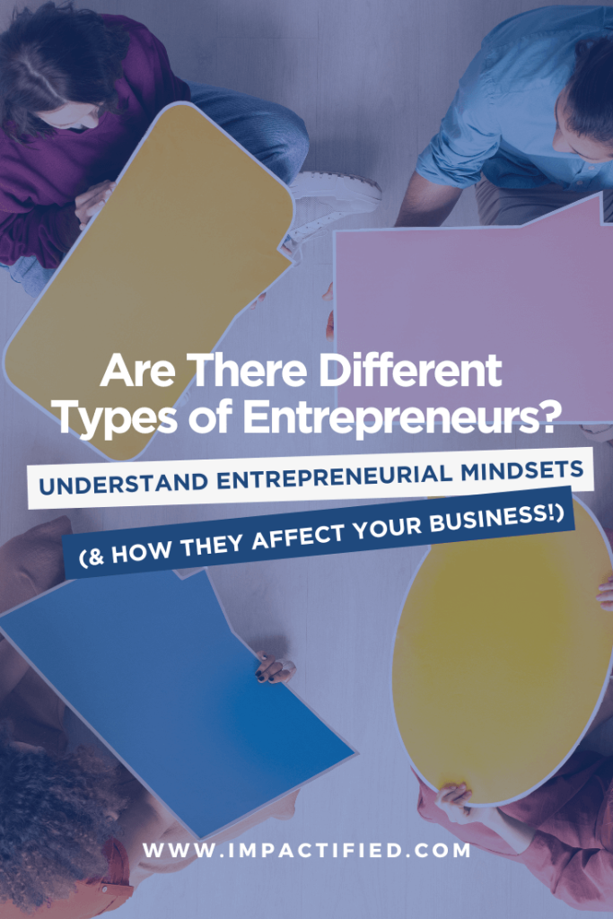 entrepreneurial mindsets - are there different types of entrepreneurs