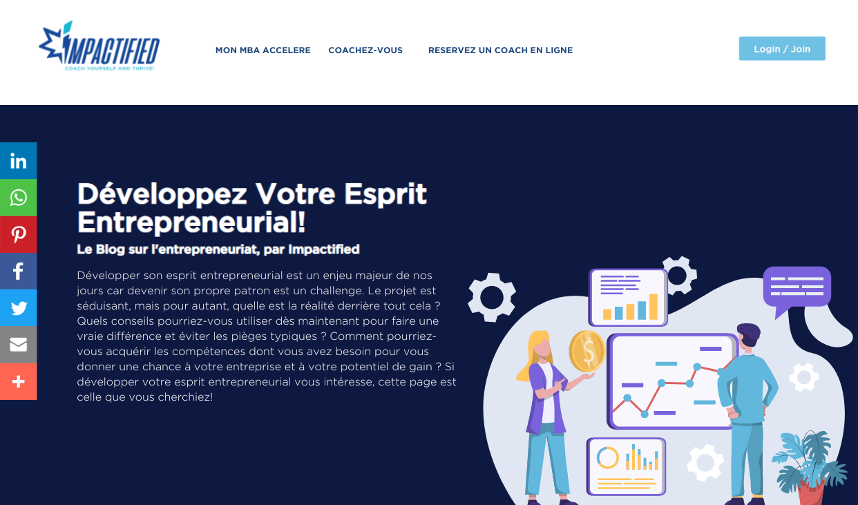 Vous Voulez Developper Votre Esprit Entrepreneurial Impactified