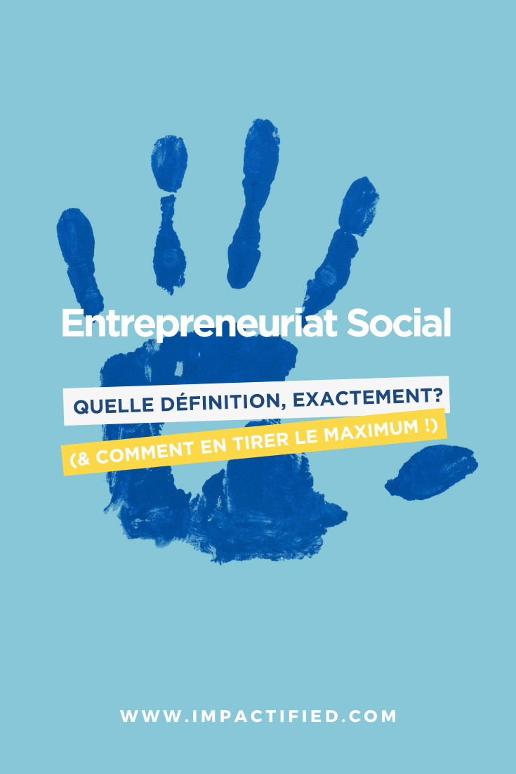 entrepreneuriat social definition