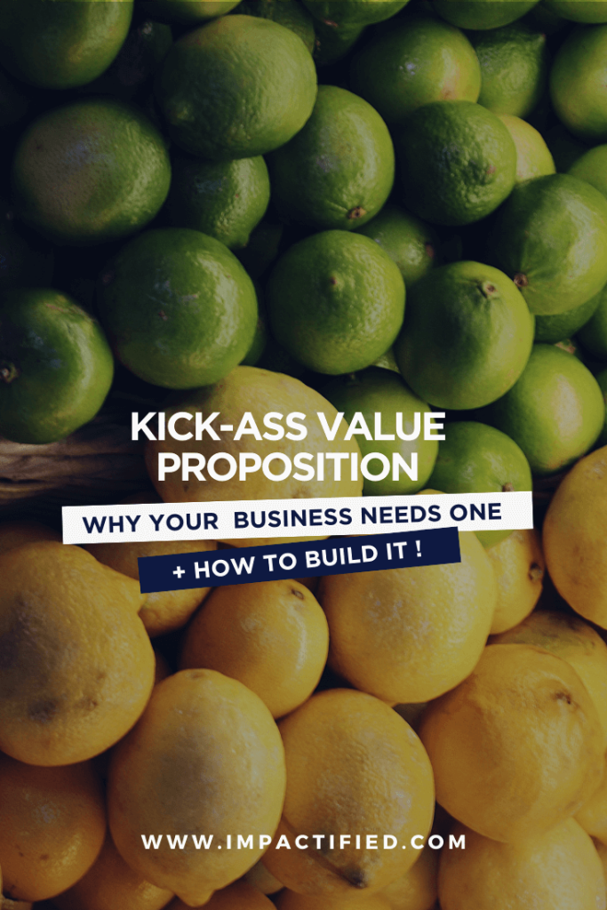 how to build a value proposition