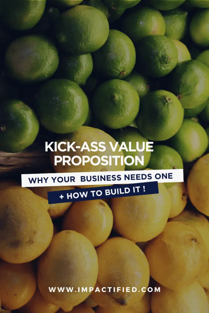 how to build a value proposition