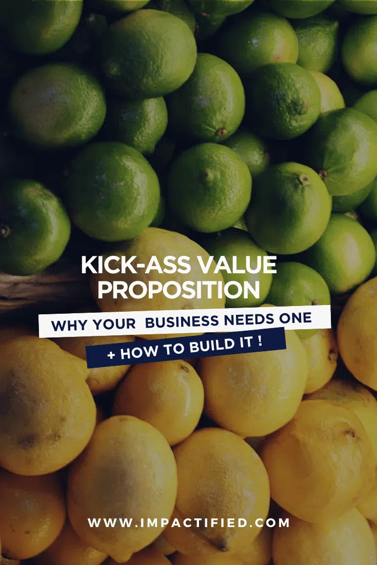 how to build a value proposition