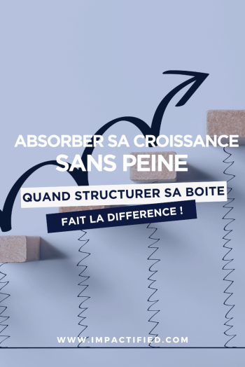 Les étapes pour structurer une organisation capable de soutenir la croissance