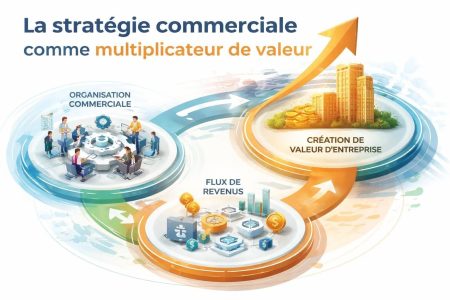 Stratégie commerciale : levier de valorisation d'entreprise